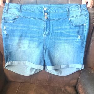 Womens jean shorts